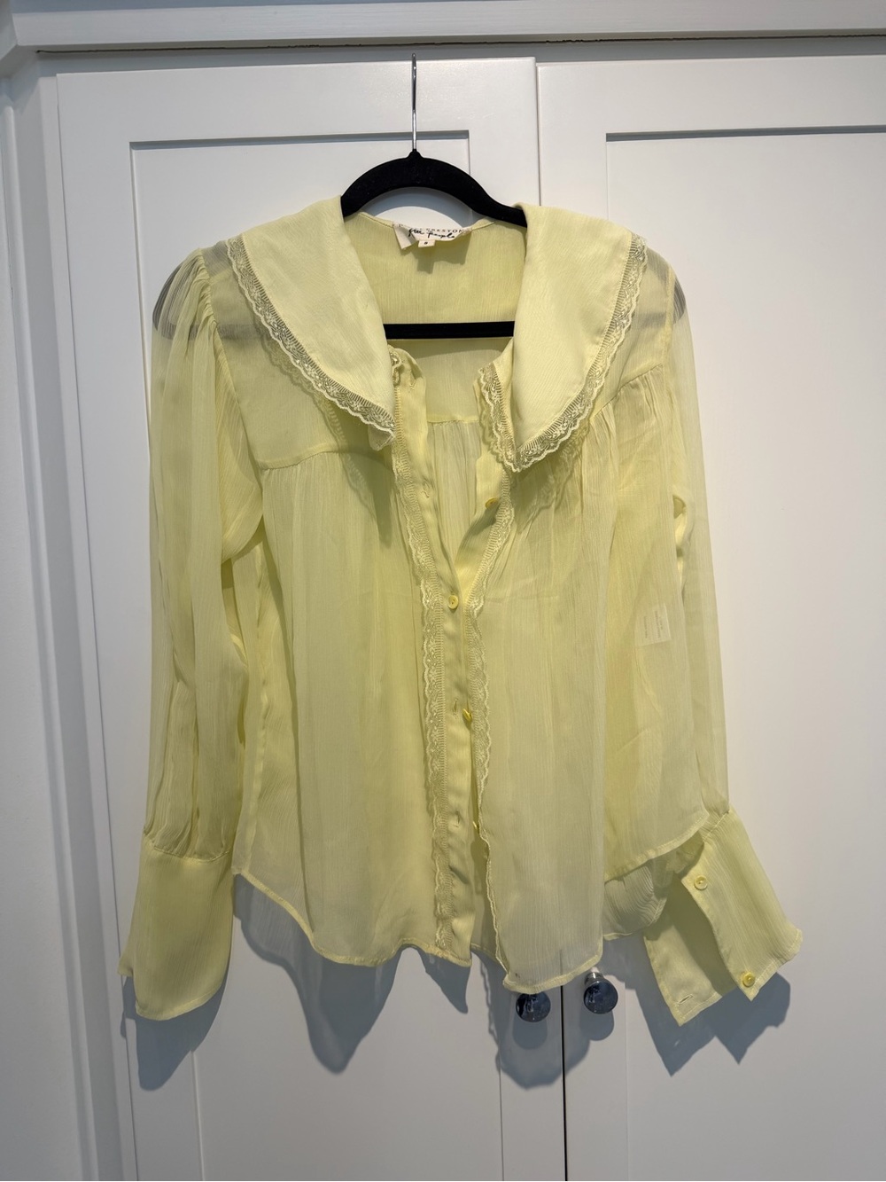 Free People Nigel Preston Pagen Blouse NWOT - Picture 4 of 7